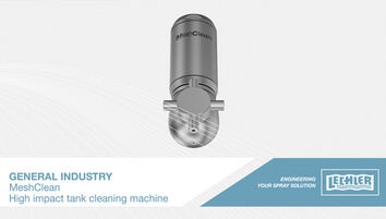 MeshClean – High Impact Tank Cleaning Machine