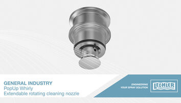 PopUp Whirly (series 5P2 / 5P3) – Extendable rotating cleaning nozzle
