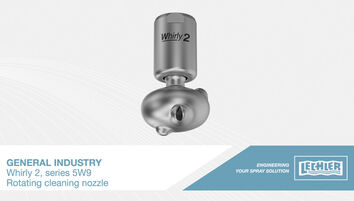 Whirly 2 – Rotating cleaning nozzle