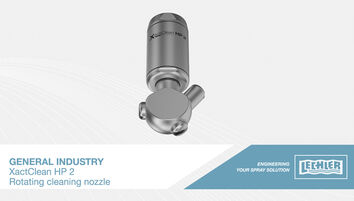 XactClean HP 2 – Rotating cleaning nozzle