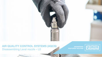 Laval L0 nozzle – Disassembly
