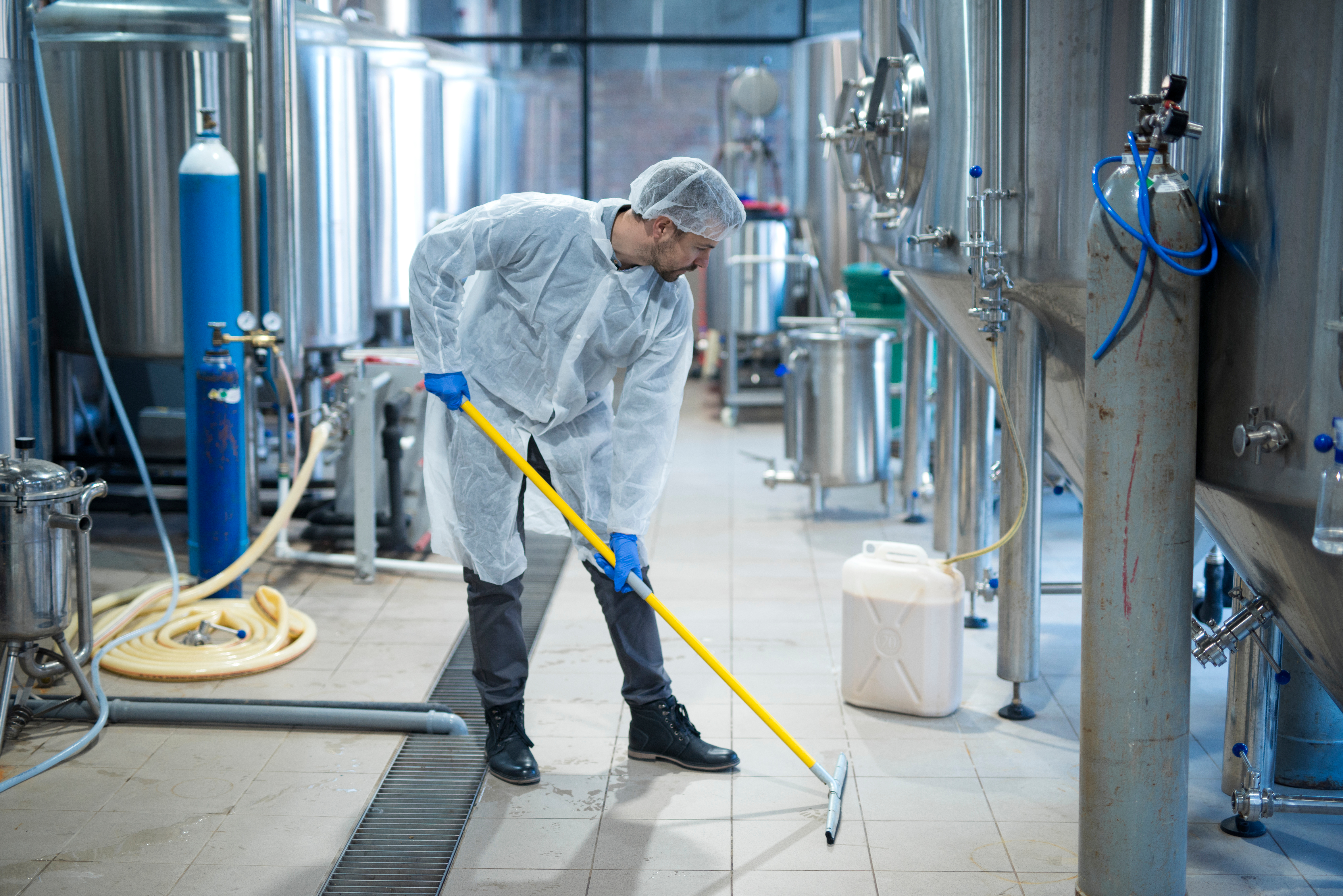 process equipment cleaning
