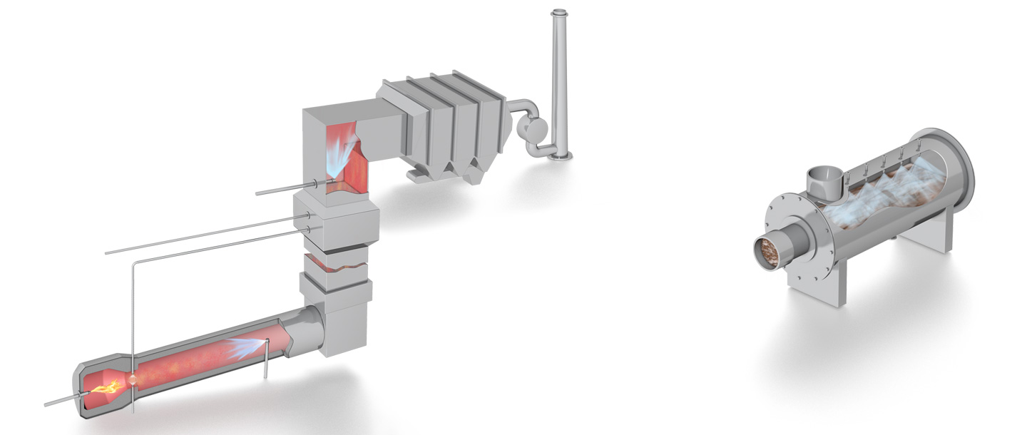 Nozzles and engineered solutions for processes for manufacturing basic chemicals