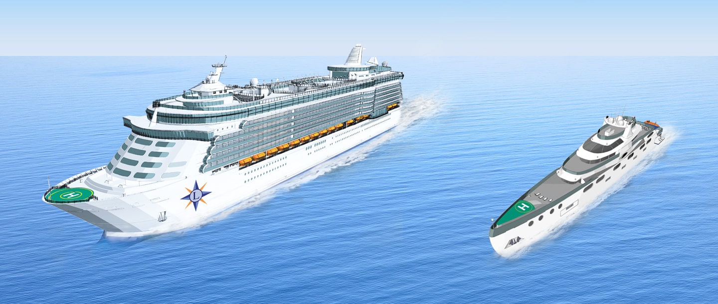 Application overviews for civil shipping
